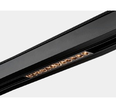 Трековый светильник светодиодный, магнитный, черный, 12Вт, 48V IP20 3000К Lumker SY-LINK-220-BL-12-WW_SW