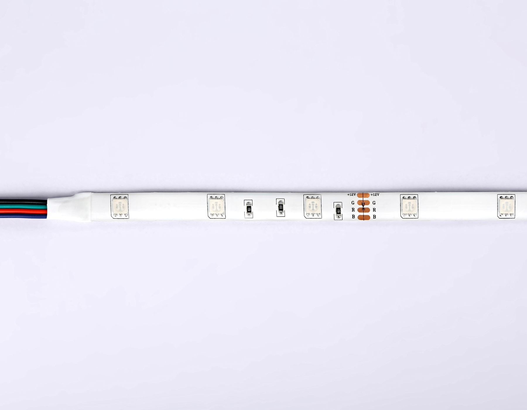 Светодиодная лента RGB 5050 30Led, 7.2W m, 12V IP65 RGB 5m Ambrella Light GS GS2301_AMB