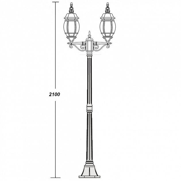 Наземный фонарь IP44 83408L A Bl Oasis Light 83408LA Bl_OL
