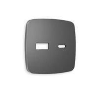 Лицевая панель для розетки 2USB тип A+C QUANT Ambrella Volt OMEGA OP6610_AMB
