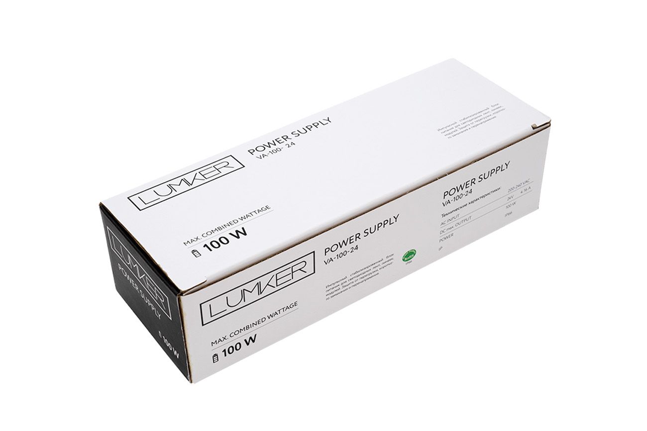 Блок питания для светодиодной ленты TPWL LUX TPWL-100-24 00-00002542_SW
