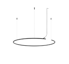 Шинопровод модульный низковольтный подвесной круглый D800мм горизонтальный 24V Maytoni TRX233-RH-D800-B_MY