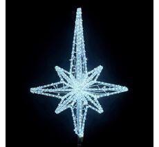 Макушка Роза Ветров 75 см, Белая, 220В LTC LC-13210 LC-13210