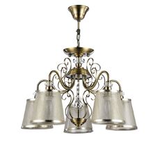 Подвесная люстра Freya FR2405-PL-05-BZ_MY