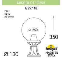 Уличный грунтовый ландшафтный светильник FUMAGALLI MICROLOT G25.110.000.VXF1R