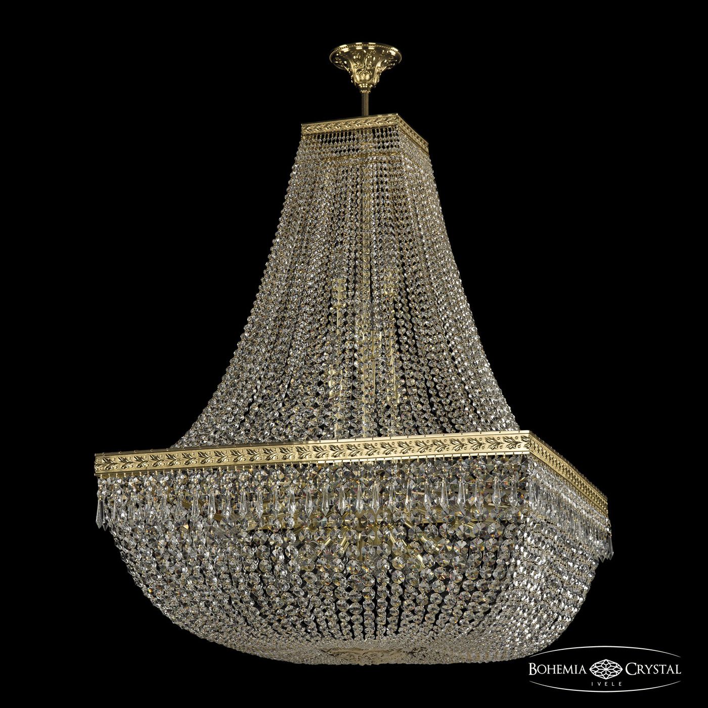 

Хрустальная люстра Bohemia Ivele 19012/H2/80IV G, 19012/H2/80IV G