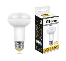 Лампочка светодиодная груша E27 11W 2700K 860lm 25510 Feron 25510_FR