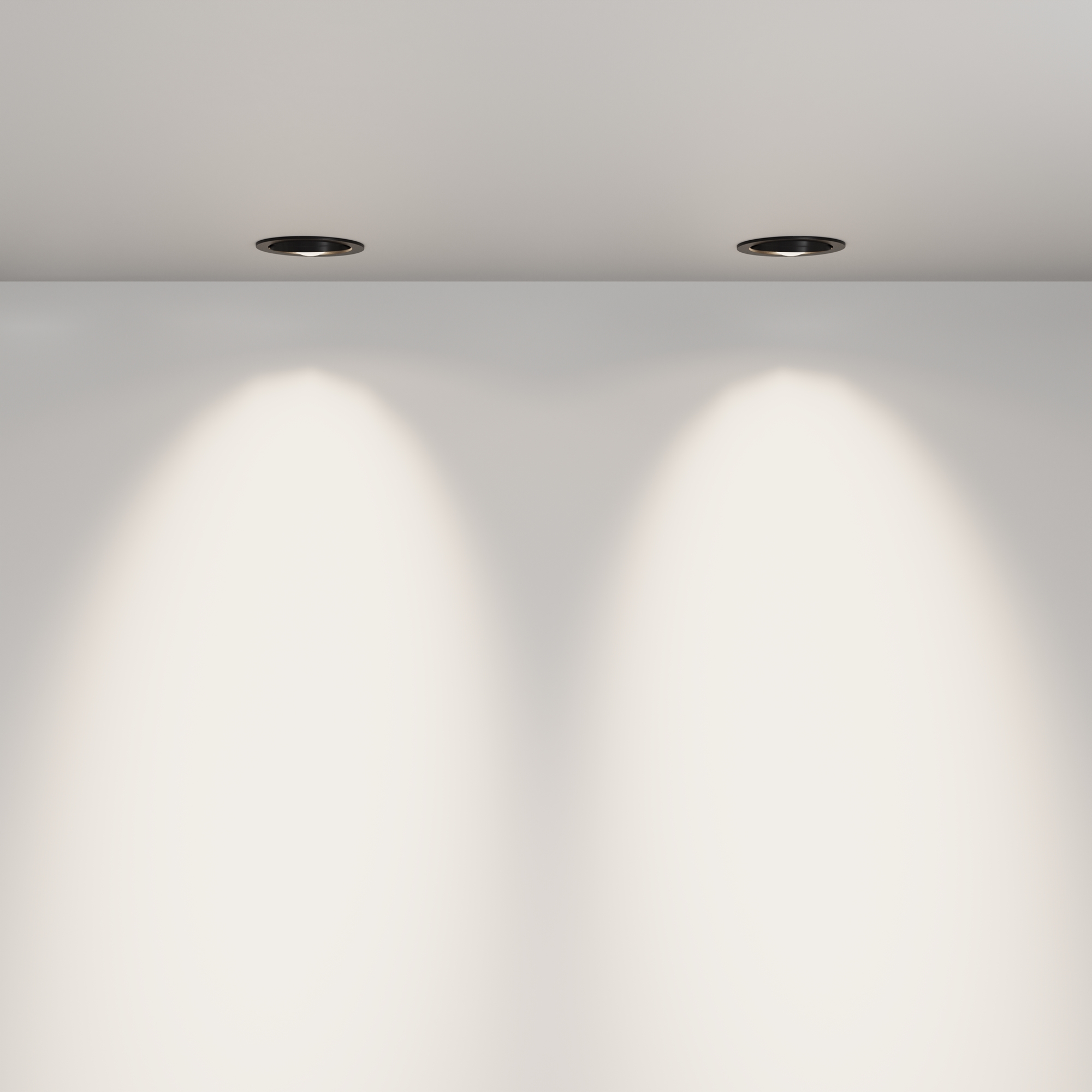 Встраиваемый светильник Maytoni Lens DL105-12W4K-B_MY