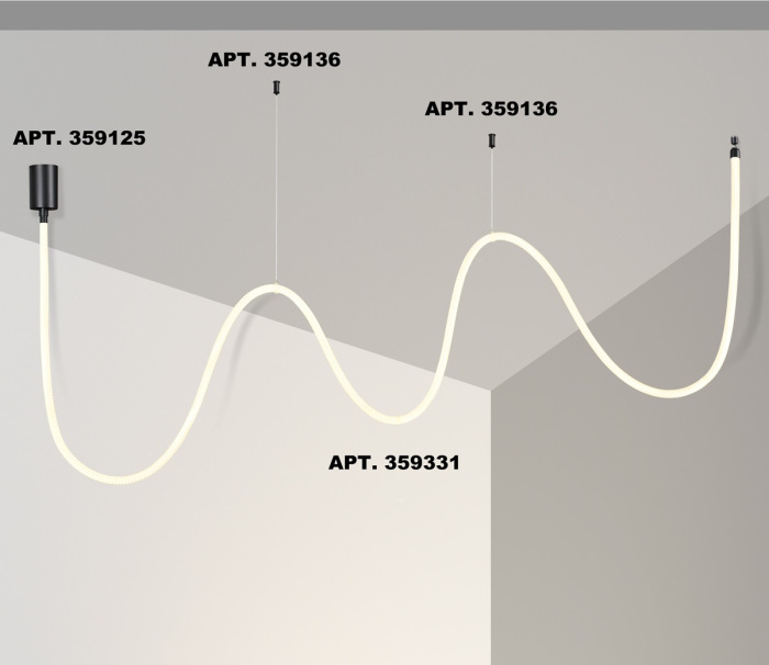 Светильник светодиодный ГИБКИЙ НЕОН Novotech RAMO 359331