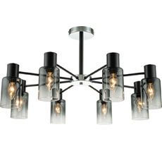 Потолочная люстра на штанге Diversity Escada 2120/8P Black_ESC