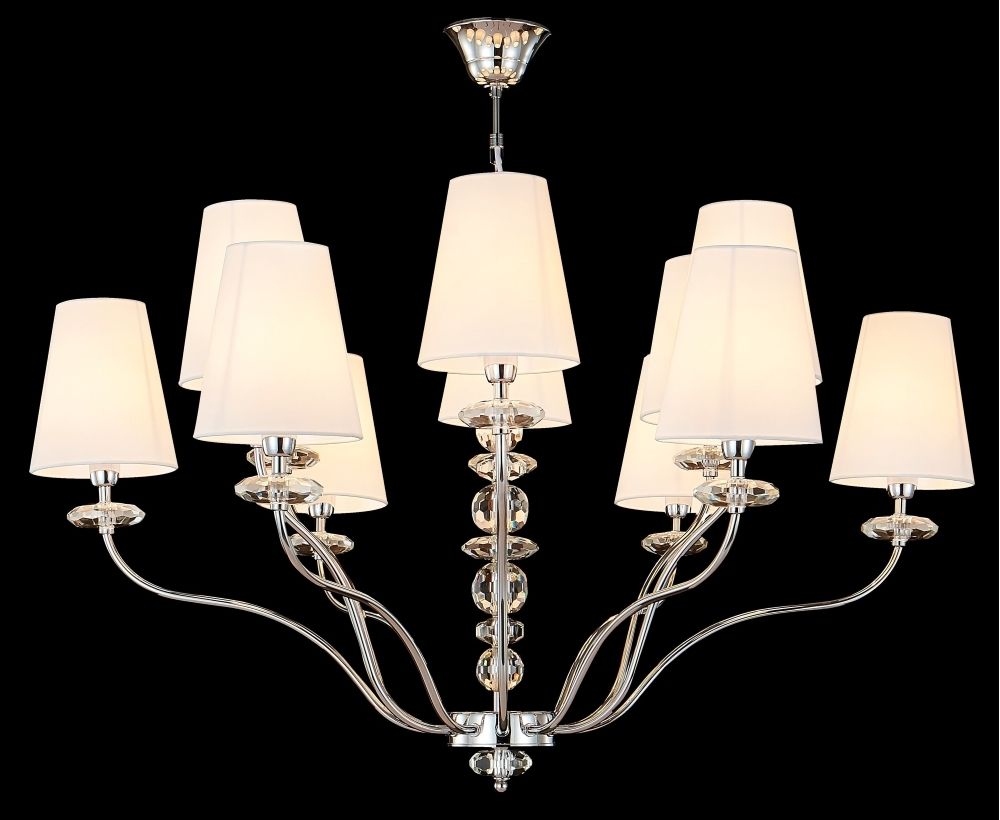 Подвесная люстра Crystallux ARMANDO ARMANDO SP6+6 CHROME_CR