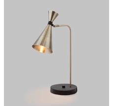 Настольная лампа 01109/1 латунь/черный Bogate's 01109/1 латунь / черный_EU
