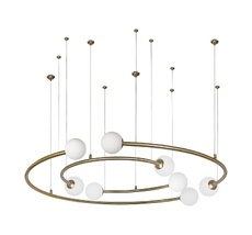 Подвесная люстра Loft IT Infinite 10155/1100 Gold_LF