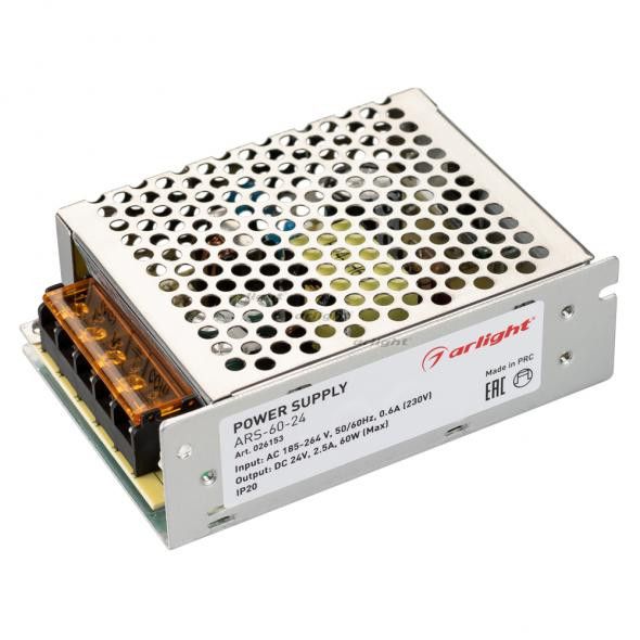 Блок питания ARS-60-24 (24V, 2.5A, 60W) 026153_ARL