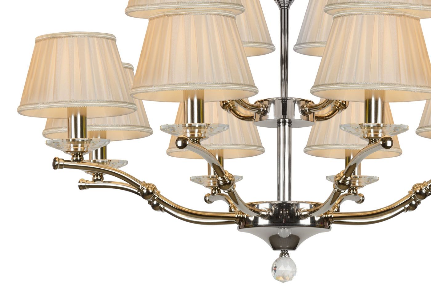 Подвесная люстра ILamp Vivaldi 85125/8+4 CR_IP