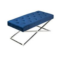 Банкетка ArtHomeDecor Cross ID-78 CR Blue
