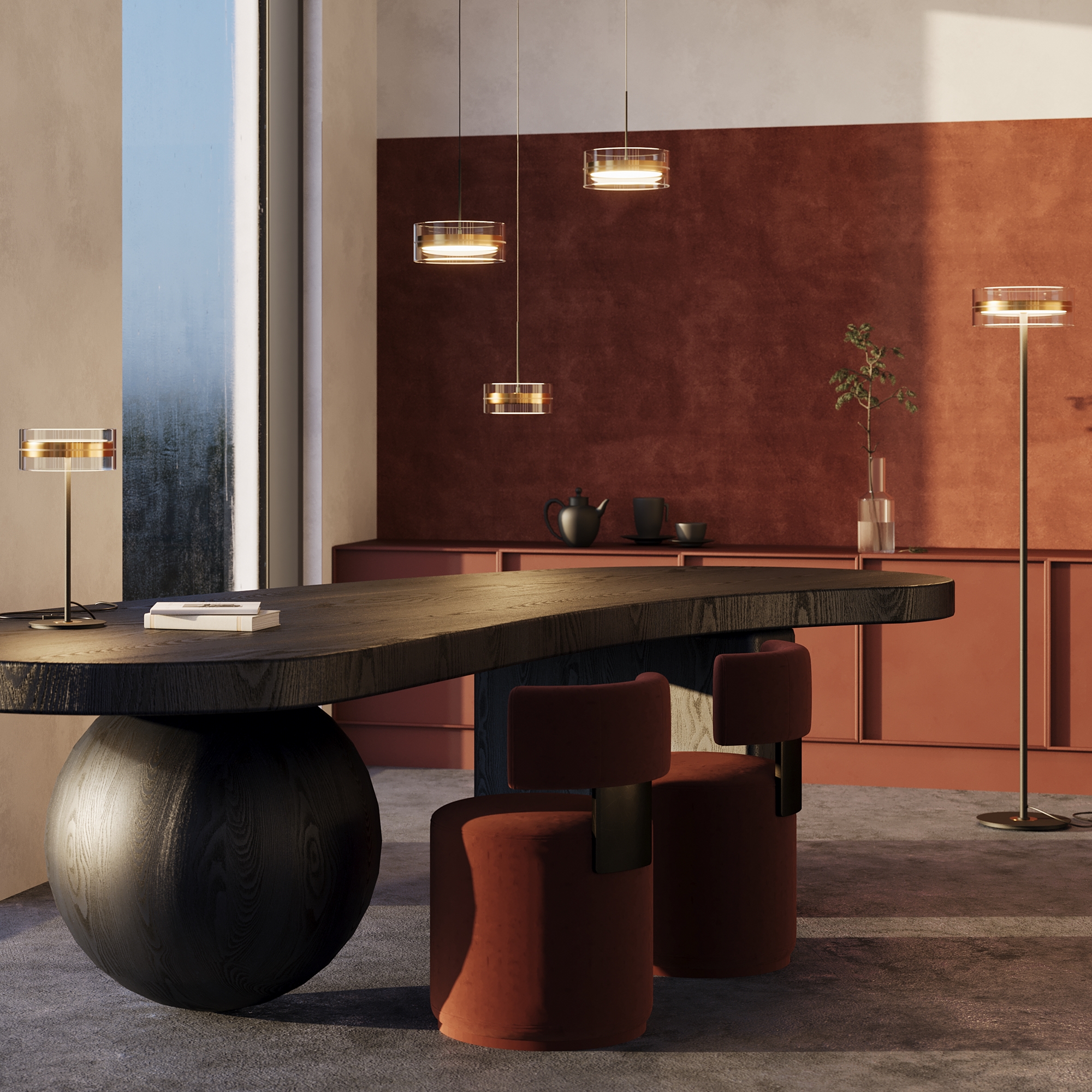 Настольная лампа Maytoni Dress code MOD348TL-L14BBS3K_MY