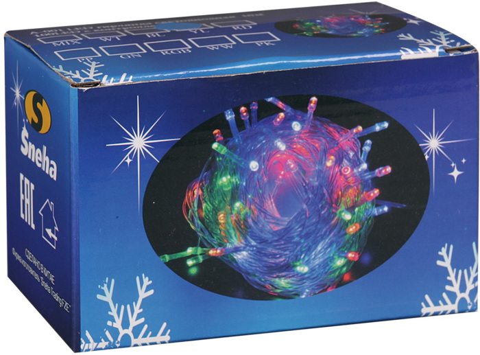 Гирлянда светодиодная с контроллером 10 м Sneha A-001 LED WW_SN