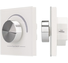 INTELLIGENT Роторная панель DALI-133-ADDR-DIM-IN (BUS, белая) (IARL, -) 028122 Arlight 028122_ARL