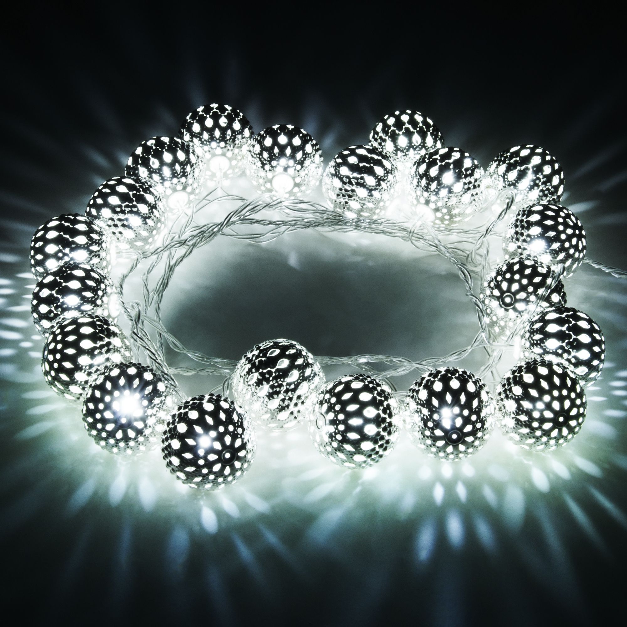 Гирлянда нить 20 LED, 5м, белый a049834_EU