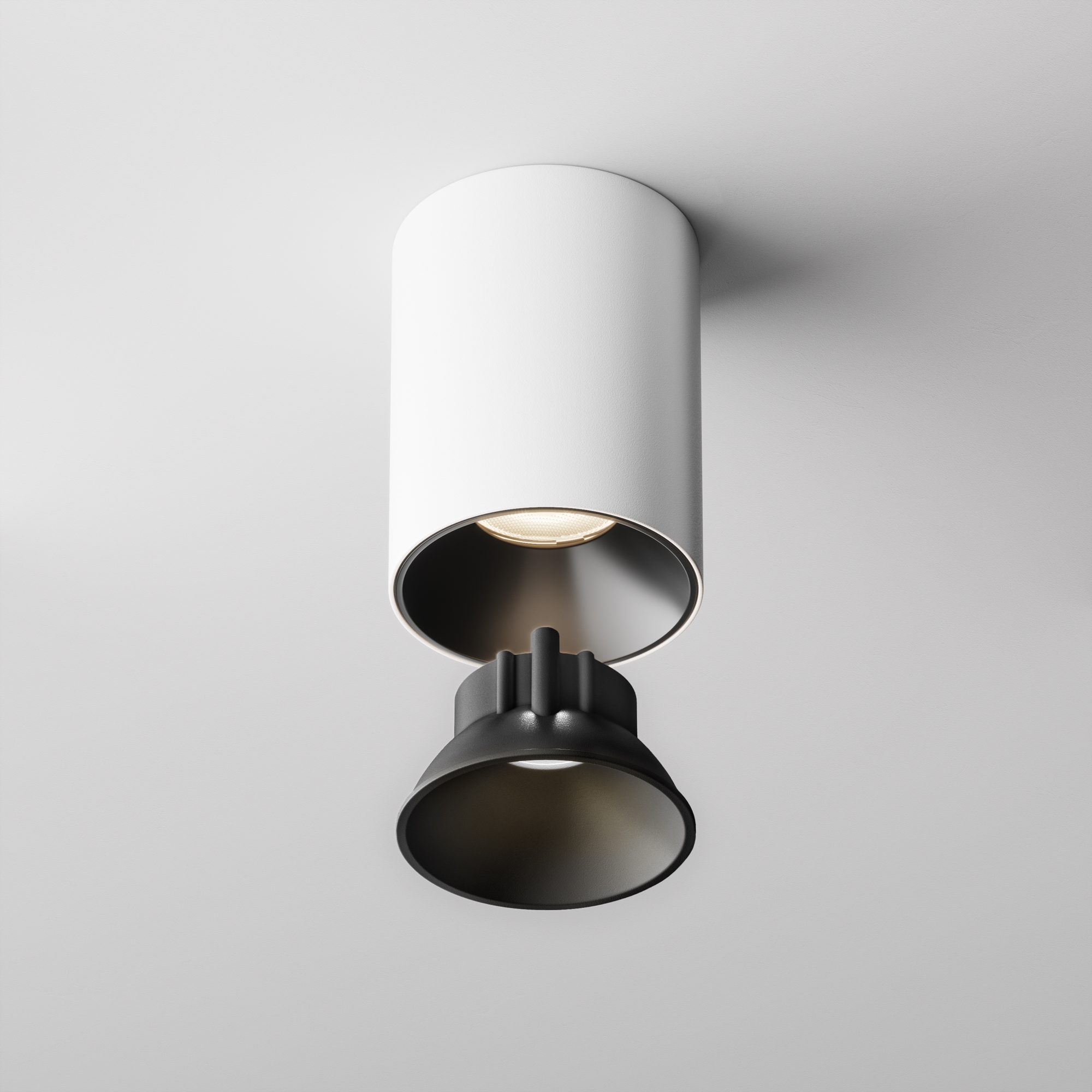 Декоративная черная рамка-отражатель для светильников серии Alfa Maytoni Ring8-10W-RD-B_MY