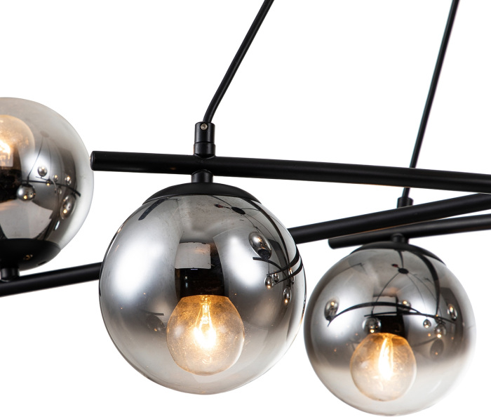 Подвесная люстра 1119/8S E14*40W Escada 1119/8S Black_ESC