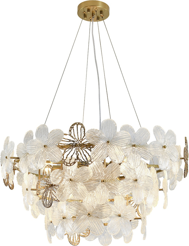 Подвесная люстра (12049/8P Brass) Indigo V000555