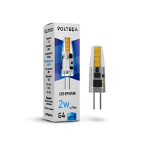 Лампа светодиодная G4 2W 4000K (дневной белый свет) 7143_VG