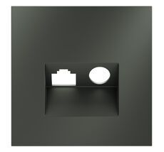 Накладка для розетки Voltum TV+RJ45 S70 VLS002706