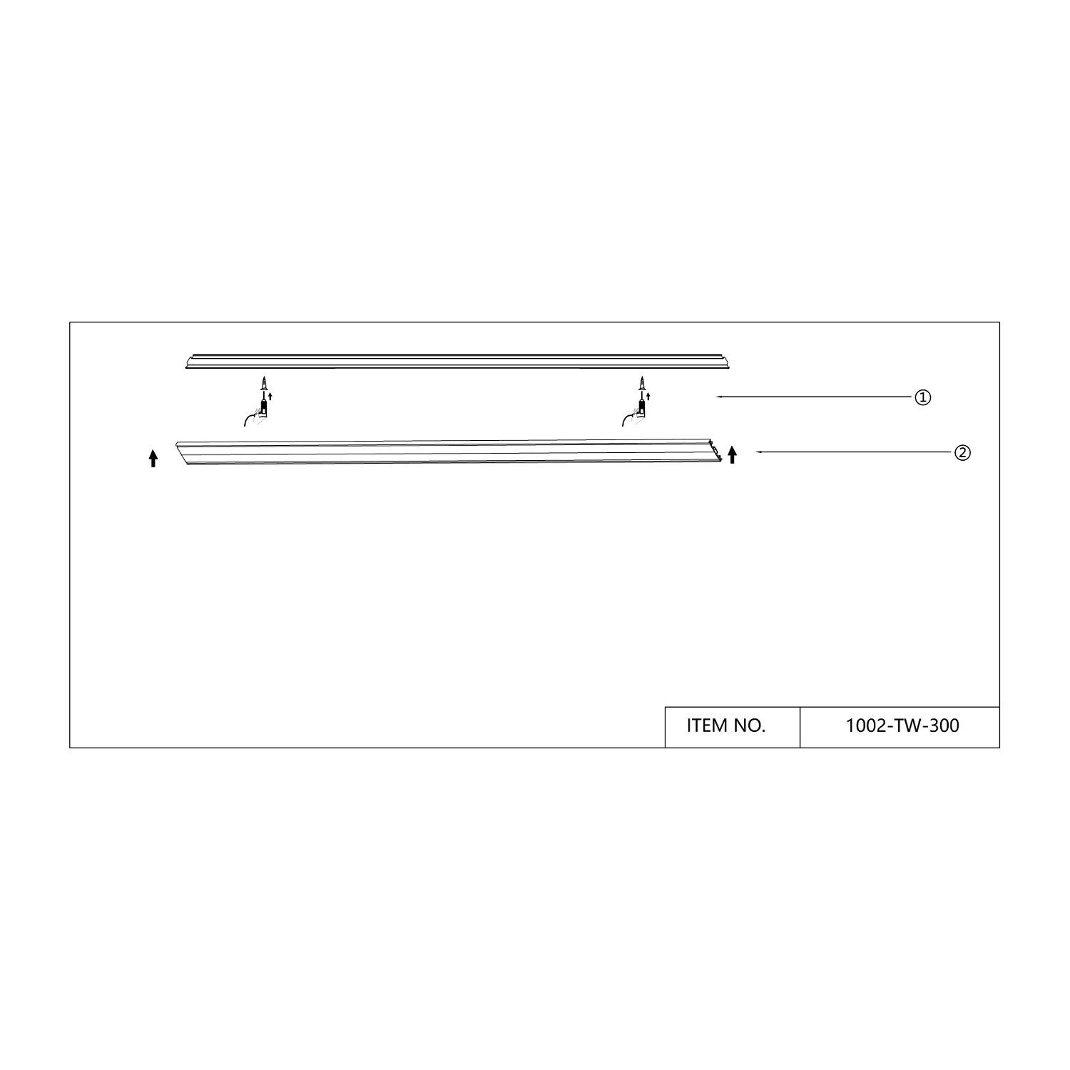 шинопровод Favourite Unika 1002-TW-300
