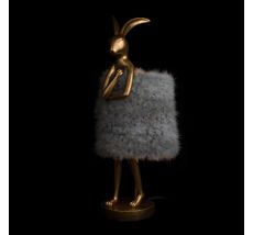 Настольная лампа Loft IT Lapine 10315/B Grey fluff_LF