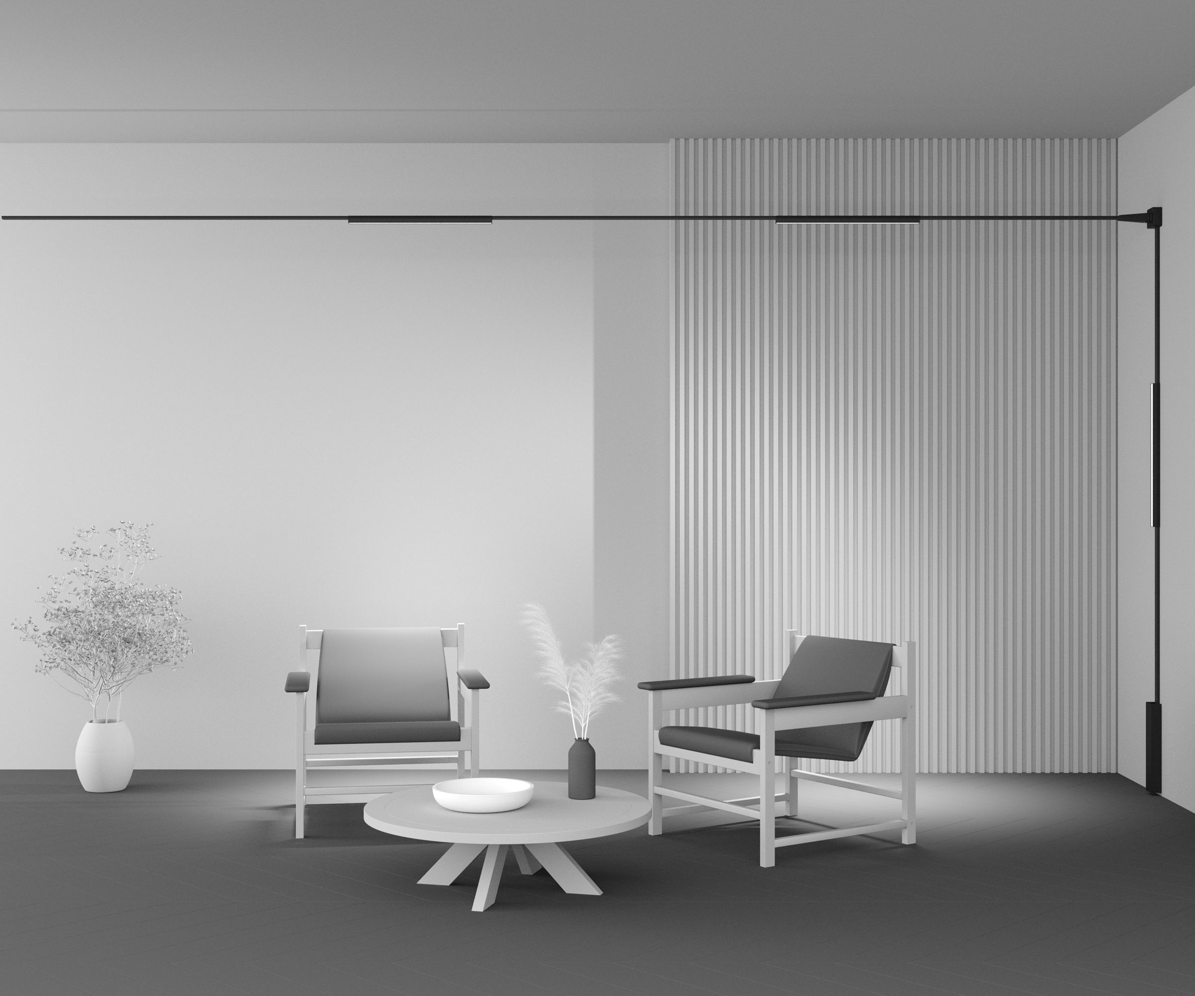 Трековый светильник Maytoni Technical Basis TR161-1-25W3K-B_MY