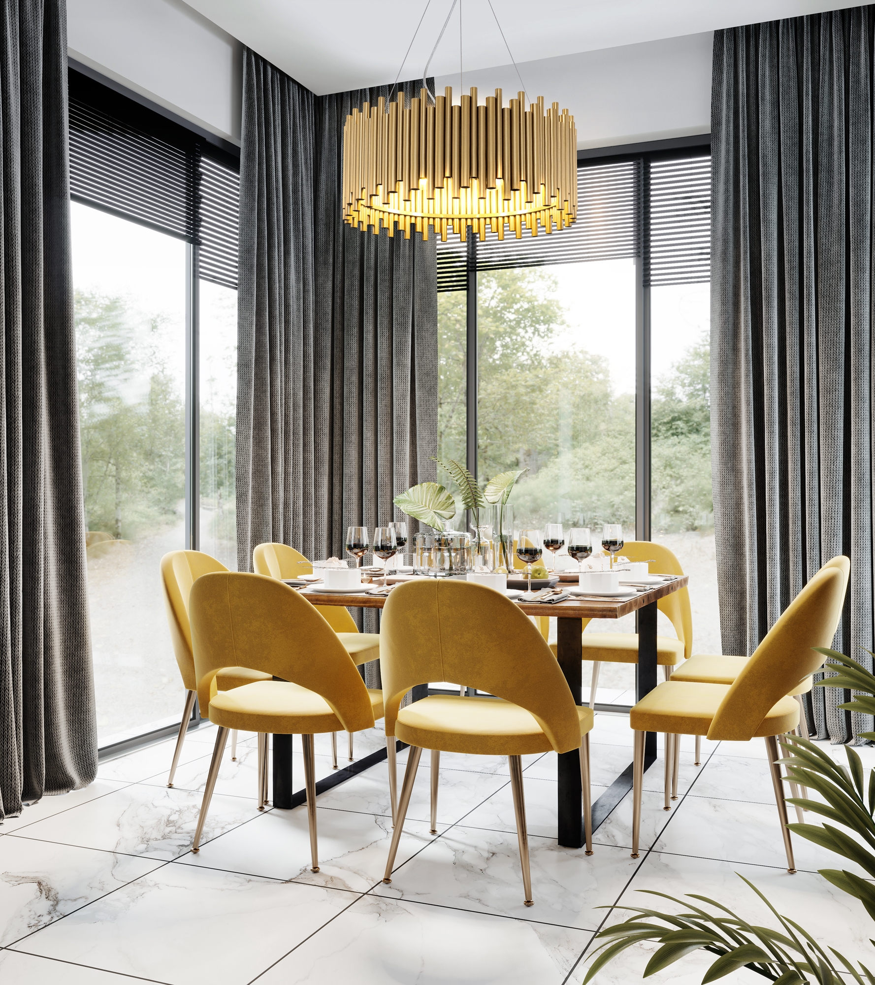 Подвесная люстра Maytoni Coliseo MOD136PL-06BS_MY