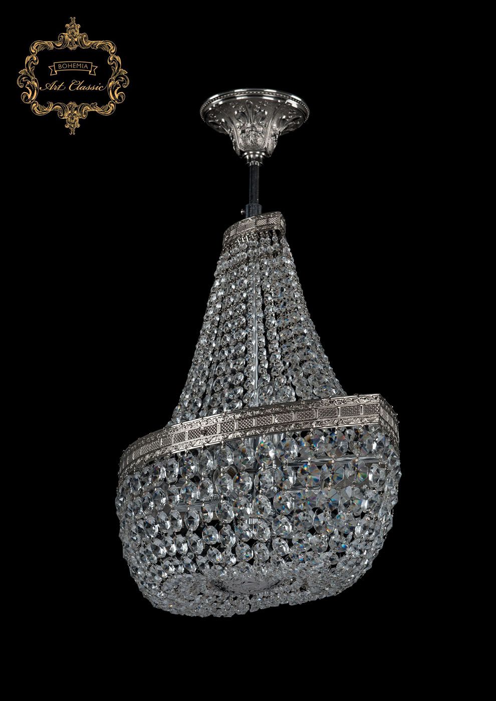 Хрустальная люстра Bohemia Art Classic 21.113.H1.55SP.Ni_BI