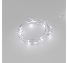 Светодиодная гирлянда ARD-DEW-HOME-2000-CLEAR-20LED-STD White6000 (3V, Battery Pack) (Ardecoled, IP20) 048701 Arlight 048701_ARL