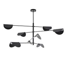 Потолочная люстра на штанге MyFar Valentina MR1951-8C