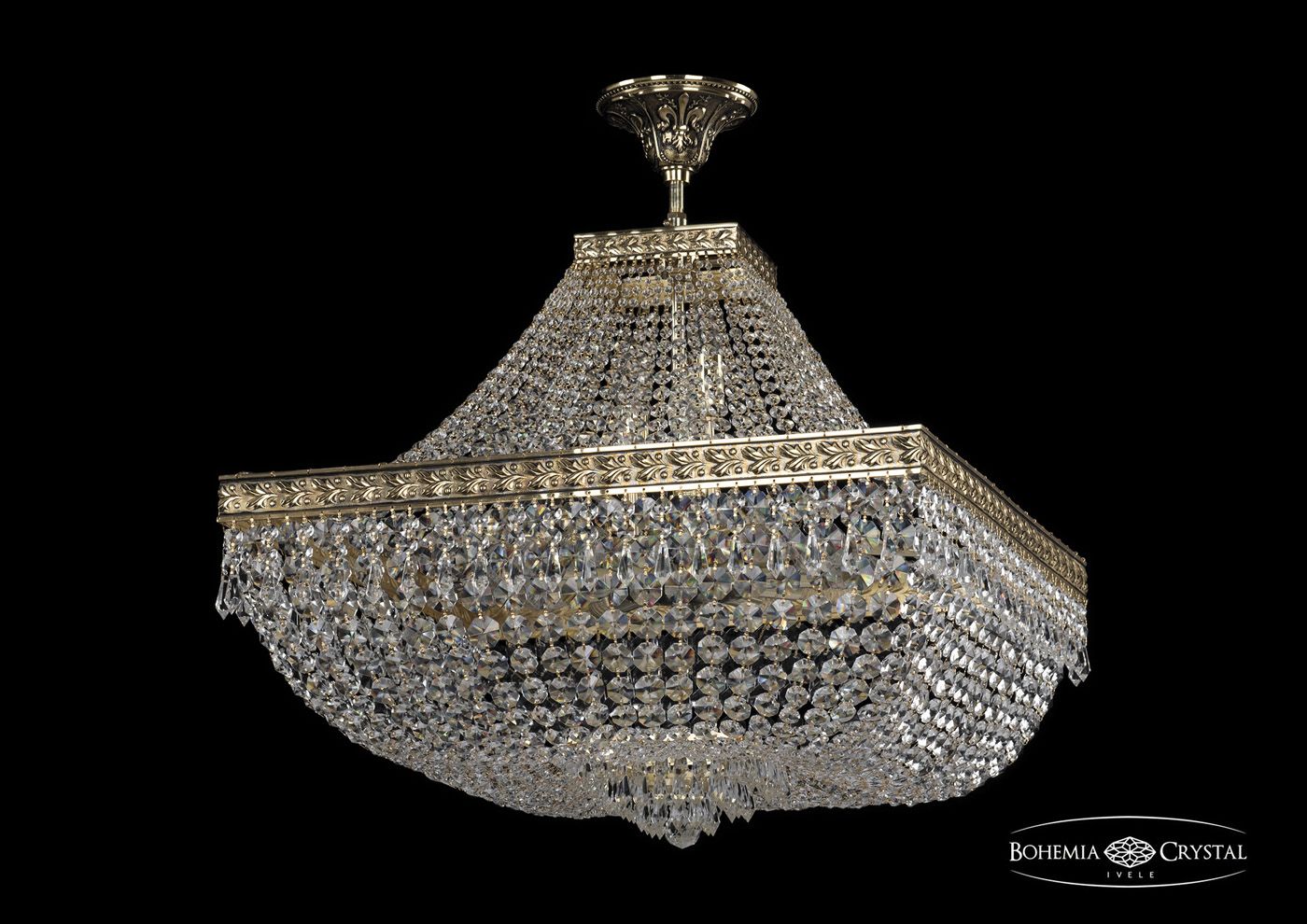 

Хрустальная люстра Bohemia Ivele 19272/H1/60IV GB, 19272/H1/60IV GB
