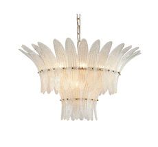 Подвесная люстра Newport VICTORIA 8812/C new gold white_NP