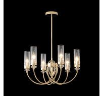 Подвесная люстра на штанге Crystal Lux SECRET SP6 GOLD_CR