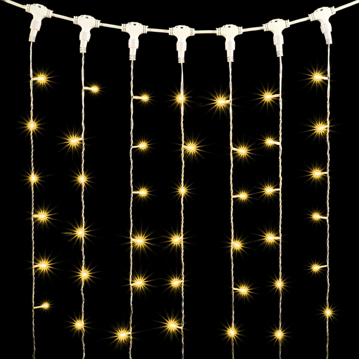 

Гирлянда LTC Занавес 2 x 1 м Шампань, 200 LED 01-071, 01-071