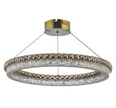 Подвесной светильник светодиодный хрустальный Dio D'Arte Accumoli L 1.5.60.100 G