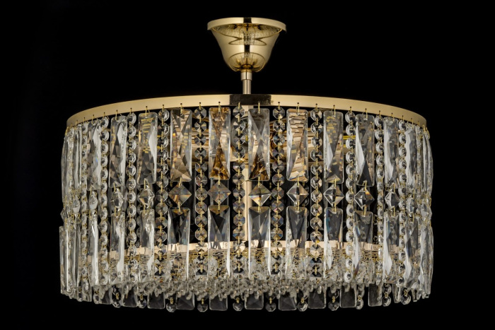 Потолочная люстра на штанге хрусталь Arti Lampadari Erve E 1.3.40.101 G