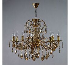 Хрустальная люстра Ambiente Ambient 8888/8 AB Honey Leaf_BZ