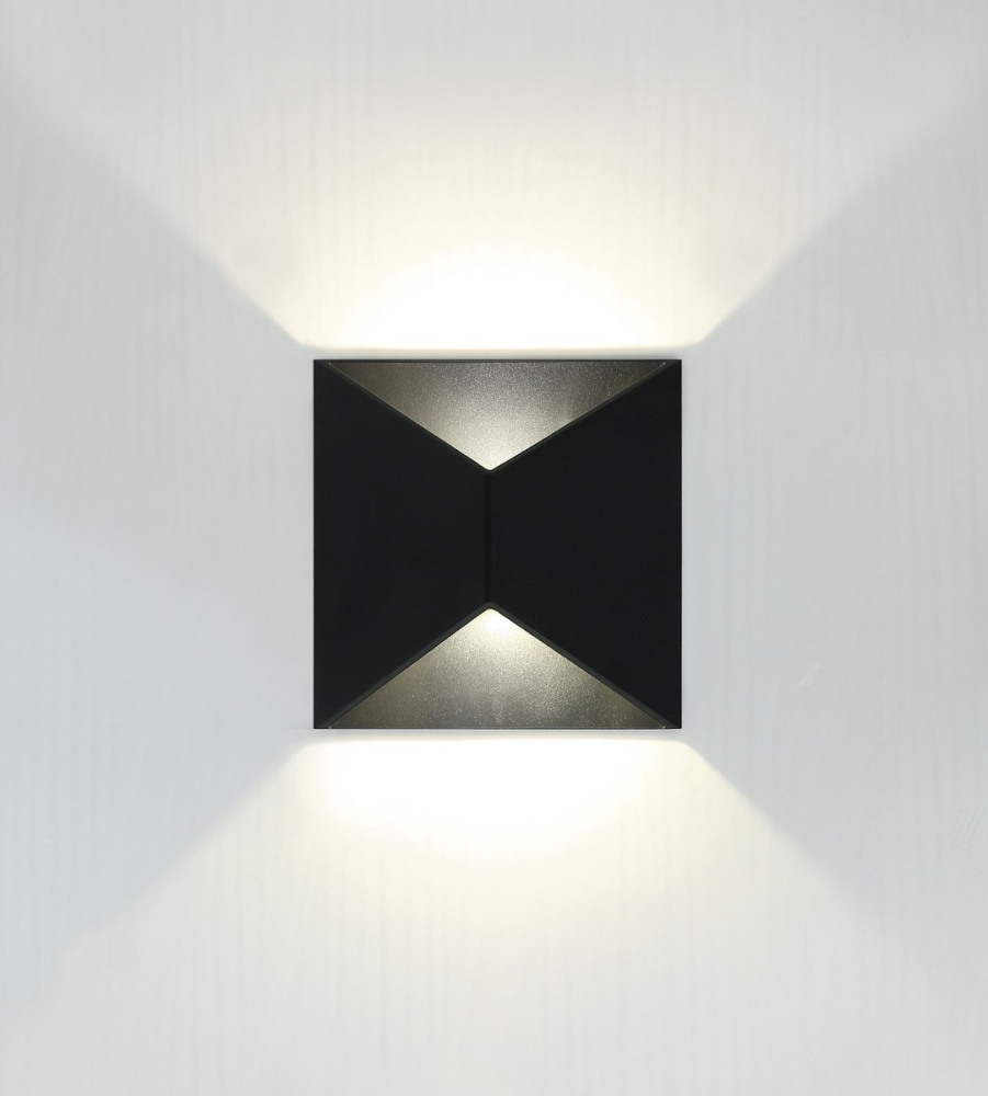 Настенный светильник влагозащищенный светодиодный Imex IL.0014.0012 BK_IM