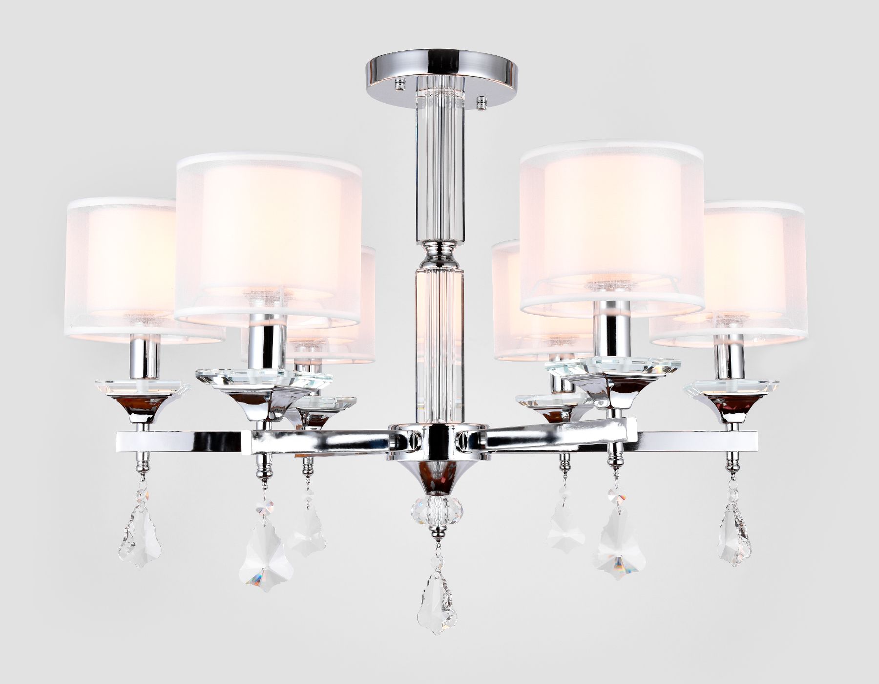 Подвесная люстра Ambrella light с хрусталем TR TR4533_AMB