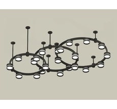 Подвесная люстра Ambrella light Techno Ring с акрилом Traditional DIY XR92222200_AMB