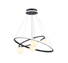 Подвесная люстра и с пультом управления Ambrella Light COMFORT FL66323_AMB