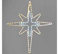 Светодиодная Фигура Полярная Звезда 70 x 60 см Тепло-Белая, IP65 LTC PLR-8-2WW