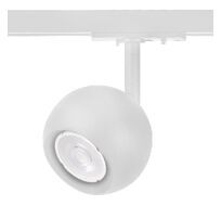 Трековый светильник однофазный Crystallux CLT CLT 0.31 017 WH_CR