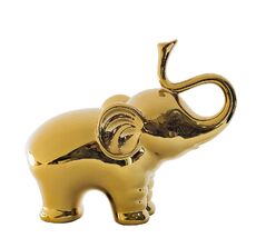 Статуэтка Слон золотая Garda Decor 10K9115A